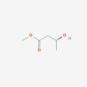 molecular formula C5H10O3 B147060 (R)-Methyl 3-hydroxybutanoate CAS No. 3976-69-0