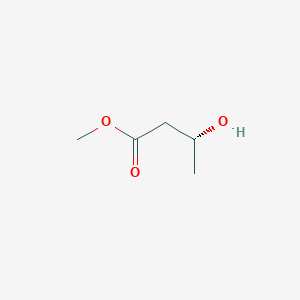 molecular formula C5H10O3 B147060 Methyl (R)-(-)-3-hydroxybutyrate CAS No. 3976-69-0