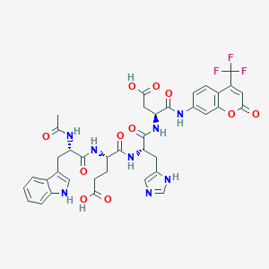 molecular formula C38H37F3N8O11 B147063 Ac-WEHD-AFC 