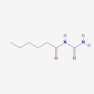 molecular formula C7H14N2O2 B14706378 n-Carbamoylhexanamide CAS No. 14299-58-2