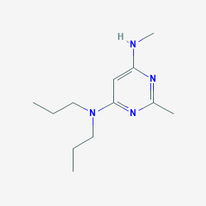 N4,2-dimethyl-N6,N6-dipropylpyrimidine-4,6-diamine