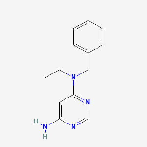 N4-benzyl-N4-ethylpyrimidine-4,6-diamine