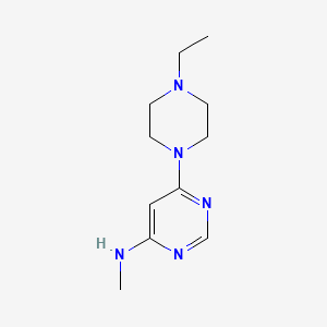 6-(4-ethylpiperazin-1-yl)-N-methylpyrimidin-4-amine