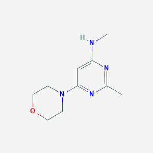 N,2-dimethyl-6-morpholinopyrimidin-4-amine