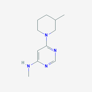 N-methyl-6-(3-methylpiperidin-1-yl)pyrimidin-4-amine