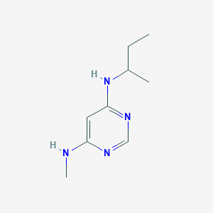 N4-(sec-butyl)-N6-methylpyrimidine-4,6-diamine