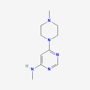 N-methyl-6-(4-methylpiperazin-1-yl)pyrimidin-4-amine