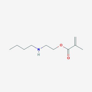 molecular formula C10H19NO2 B14706643 2-(Butylamino)ethyl 2-methylprop-2-enoate CAS No. 24171-27-5