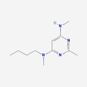 N4-butyl-N4,N6,2-trimethylpyrimidine-4,6-diamine