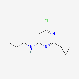 6-chloro-2-cyclopropyl-N-propylpyrimidin-4-amine
