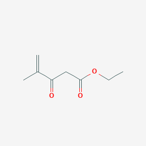 molecular formula C8H12O3 B14706744 Ethyl 4-methyl-3-oxopent-4-enoate CAS No. 25556-50-7