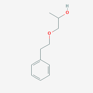 molecular formula C11H16O2 B14706745 1-(2-Phenylethoxy)propan-2-ol CAS No. 22539-92-0