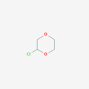 molecular formula C4H7ClO2 B14706826 2-Chloro-1,4-dioxane CAS No. 23125-71-5