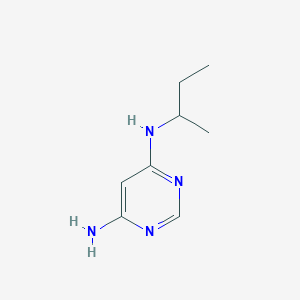 4-N-(butan-2-yl)pyrimidine-4,6-diamine