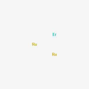 molecular formula ErRu2 B14706896 Erbium--ruthenium (1/2) CAS No. 12133-13-0