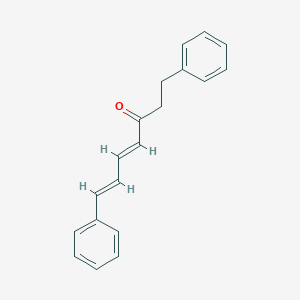 molecular formula C19H18O B147069 Alnustone CAS No. 33457-62-4