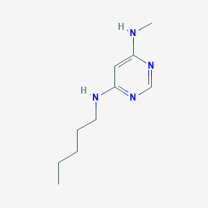 N4-methyl-N6-pentylpyrimidine-4,6-diamine
