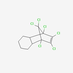 molecular formula C11H10Cl6 B14707028 Basf I-155 CAS No. 20757-80-6