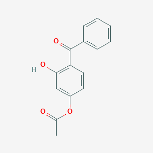 molecular formula C15H12O4 B14707045 4-Benzoyl-3-hydroxyphenyl acetate CAS No. 18803-24-2