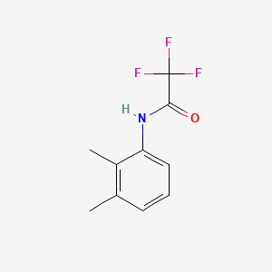 molecular formula C10H10F3NO B14707059 Acetamide, N-(2,3-dimethylphenyl)-2,2,2-trifluoro- CAS No. 14719-31-4