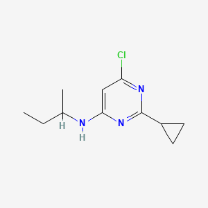 N-(sec-butyl)-6-chloro-2-cyclopropylpyrimidin-4-amine