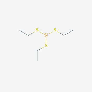 molecular formula C6H15S3Si B14707148 CID 12059266 