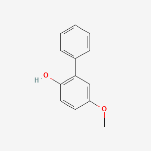 molecular formula C13H12O2 B14707181 5-Methoxy[1,1'-biphenyl]-2-ol CAS No. 13522-82-2
