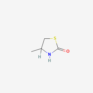 molecular formula C4H7NOS B14707248 4-Methyl-1,3-thiazolidin-2-one CAS No. 15223-44-6