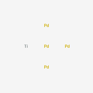 molecular formula Pd4Ti B14707267 Palladium--titanium (4/1) CAS No. 12334-00-8