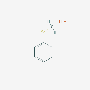molecular formula C7H7LiSe B14707282 Lithiomethyl phenyl selenide CAS No. 22859-62-7
