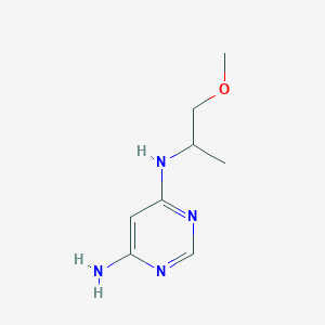 N4-(1-methoxypropan-2-yl)pyrimidine-4,6-diamine