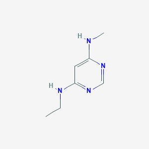 4-N-ethyl-6-N-methylpyrimidine-4,6-diamine