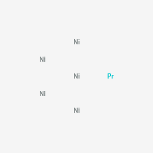 molecular formula Ni5Pr B14707362 Nickel--praseodymium (5/1) CAS No. 12379-17-8