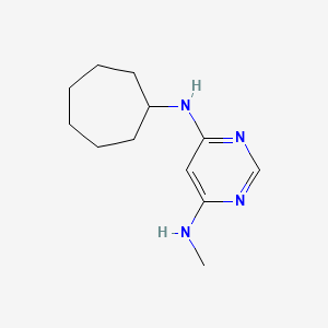 N4-cycloheptyl-N6-methylpyrimidine-4,6-diamine