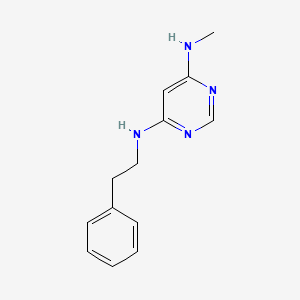 N4-methyl-N6-phenethylpyrimidine-4,6-diamine