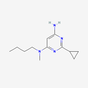 N4-butyl-2-cyclopropyl-N4-methylpyrimidine-4,6-diamine