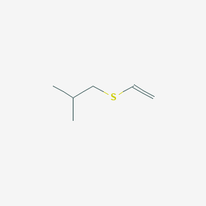 molecular formula C6H12S B14707640 Isobutyl vinyl sulfide CAS No. 24345-81-1