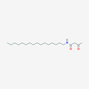 molecular formula C20H39NO2 B14707643 N-hexadecyl-3-oxobutanamide CAS No. 21073-96-1