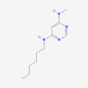 N4-hexyl-N6-methylpyrimidine-4,6-diamine