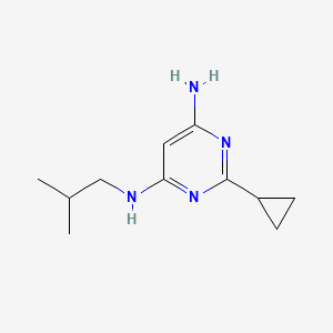 2-cyclopropyl-N4-isobutylpyrimidine-4,6-diamine