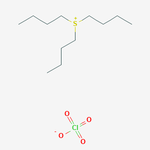 molecular formula C12H27ClO4S B14707973 Tributylsulfanium perchlorate CAS No. 13407-42-6