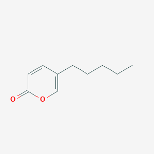 molecular formula C10H14O2 B14708004 5-Pentyl-2H-pyran-2-one CAS No. 23079-71-2
