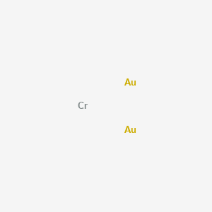 molecular formula Au2Cr B14708053 Chromium;gold CAS No. 12774-52-6