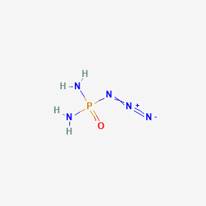 molecular formula H4N5OP B14708060 Phosphorodiamidic azide CAS No. 14939-22-1