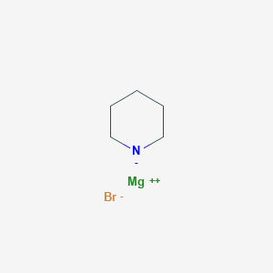 molecular formula C5H10BrMgN B14708220 magnesium;piperidin-1-ide;bromide CAS No. 24699-38-5