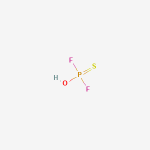 molecular formula F2HOPS B14708302 Phosphorodifluoridothioic O-acid CAS No. 14465-91-9