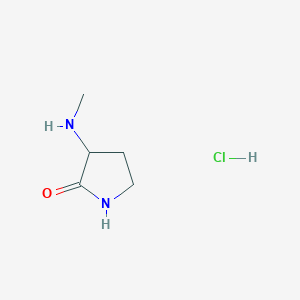 3-(Methylamino)pyrrolidin-2-one hydrochloride