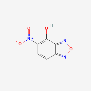 molecular formula C6H3N3O4 B14708366 5-Nitro-2,1,3-benzoxadiazol-4(1H)-one CAS No. 22250-52-8