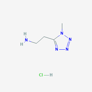 2-(1-methyl-1H-1,2,3,4-tetrazol-5-yl)ethan-1-amine hydrochloride