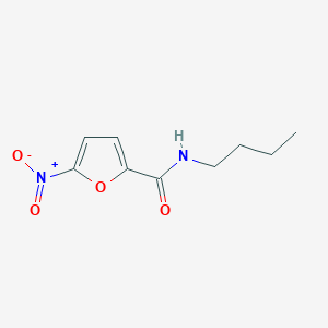 molecular formula C9H12N2O4 B14708478 N-Butyl-5-nitrofuran-2-carboxamide CAS No. 14121-89-2
